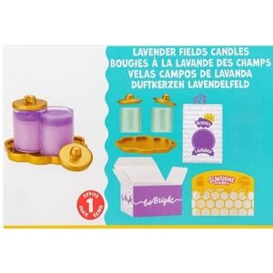 MGA Mini-Verse Make It Mini *Lifestyle Series 1 *Lavender Fields Candle READ